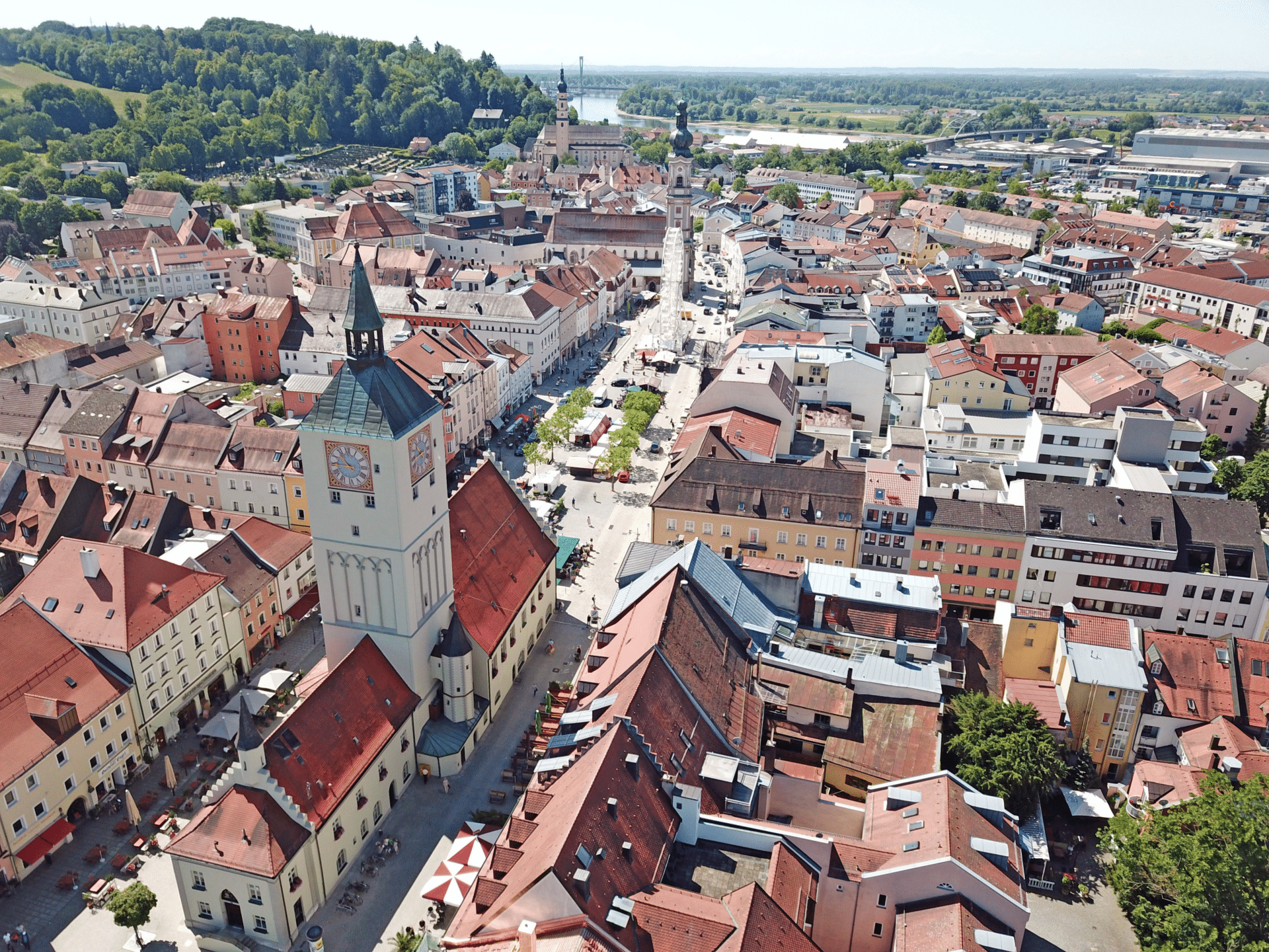 Stadtplätze Deggendorf deggendorf.travel