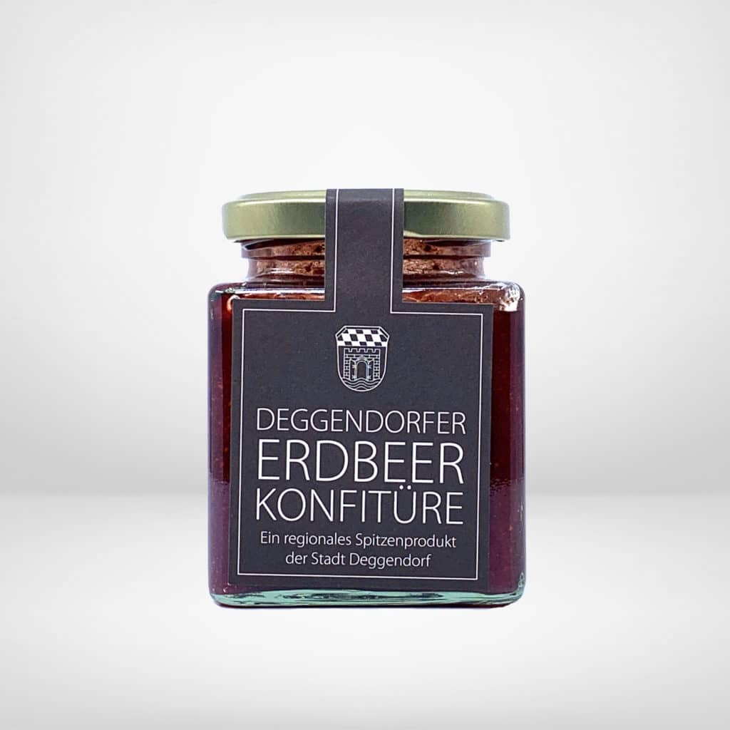 Deggendorfer Erdbeer-Konfitüre
